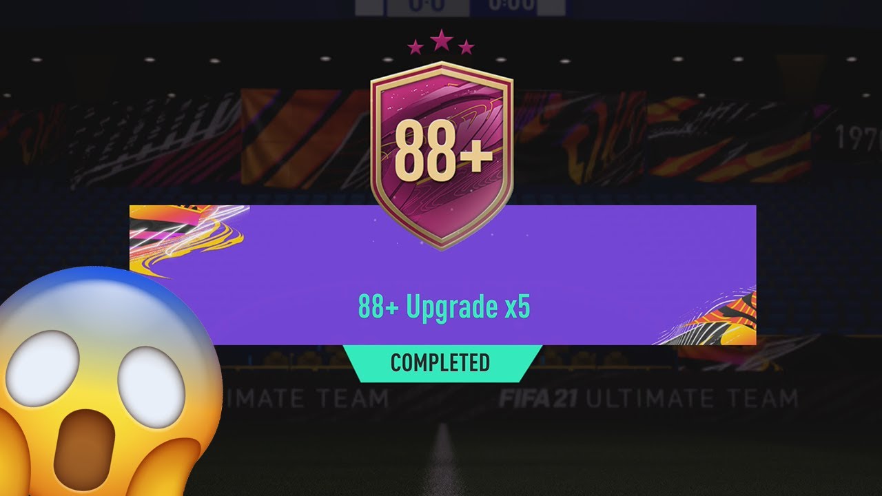 NEW 88+ UPGRADE X5 UPGRADE SBC COMPLETE! FIFA 21 ULTIMATE TEAM