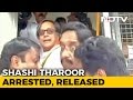 Shashi Tharoor, Leading Notes Ban Protest, Says He Was Arrested