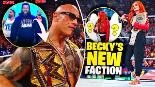 Roman Reigns RETURNS To Take WWE Title Off The Rock! Becky Lynch FORMS New Faction! Dakota Kai…