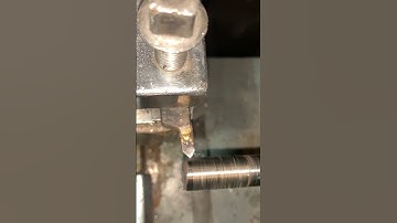 Hard shaft cutting process in lathe machine #machinist #workshop #hardwork #youtubeshorts #cnc