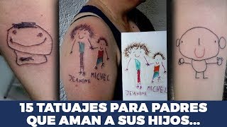 15 Tatuajes para Padres que aman a sus hijos más que a nada en el mundo