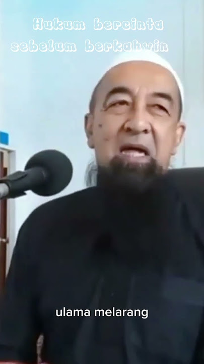 Hukum bercinta sebelum berkahwin-Ustaz Azhar Idrus