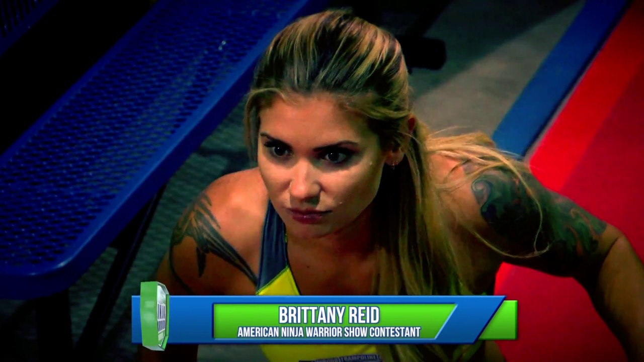 Rebounderz Ninja Warriors Brittany Reid and Adam Williams Newport News