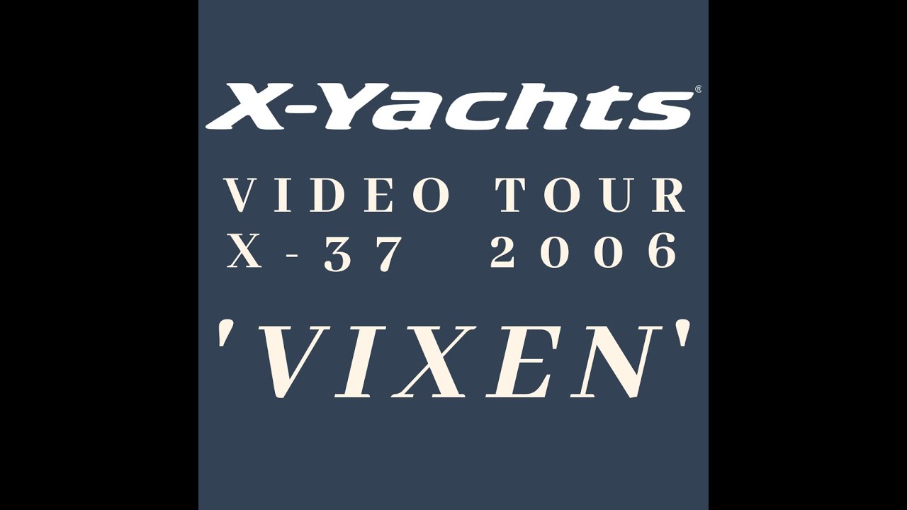 NOW SOLD. X-Yachts (GB) Ltd Video Tour of X-37 