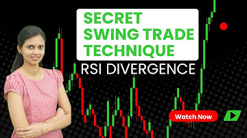 Best Swing Trade Technique | RSI Divergence | CA Akshatha Udupa