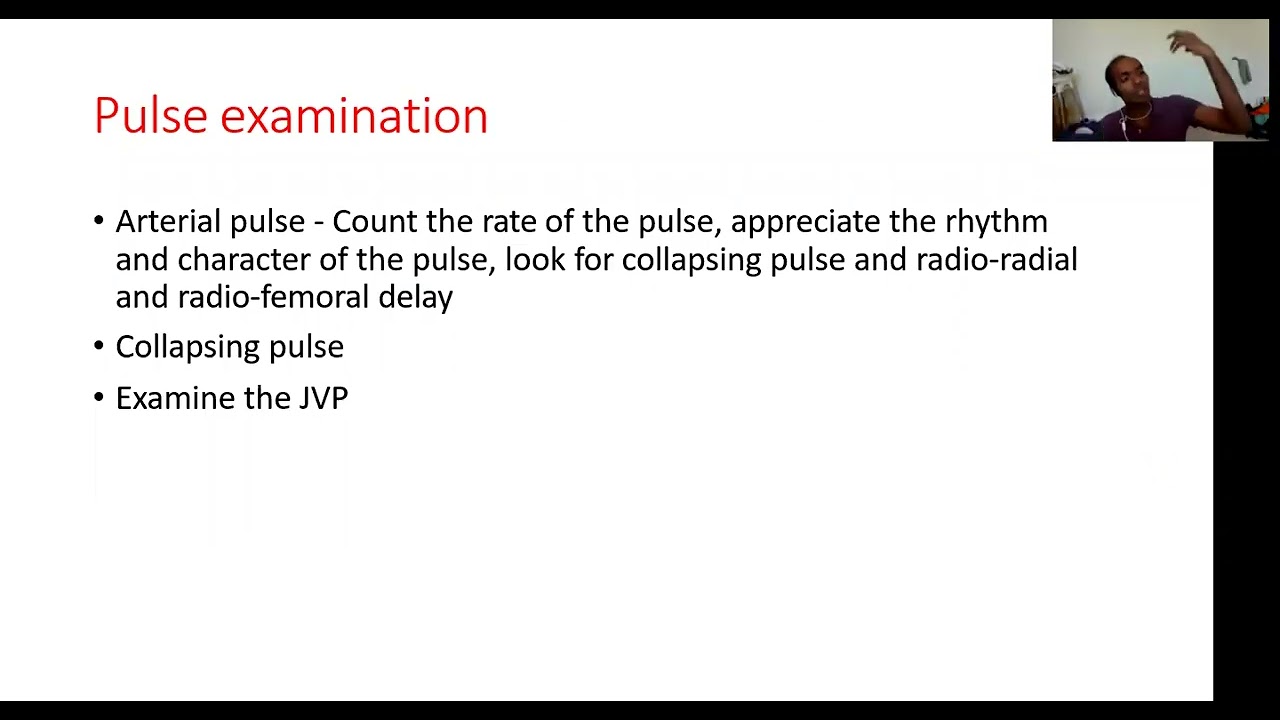 CVS (Cardiovascular System) Examination Medicine by Dr. Praveen Weeratunga