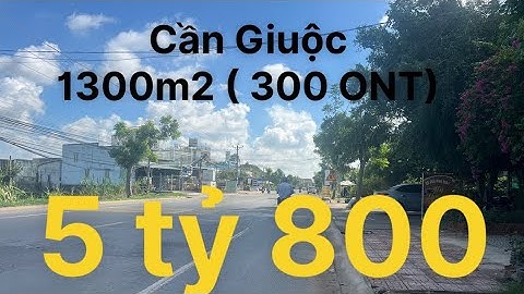 Bán đất xã Mỹ Lộc , cần Giuộc Long An