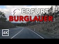 Driving ERFURT to BURGLAUER - 🇩🇪 Germany 🇩🇪