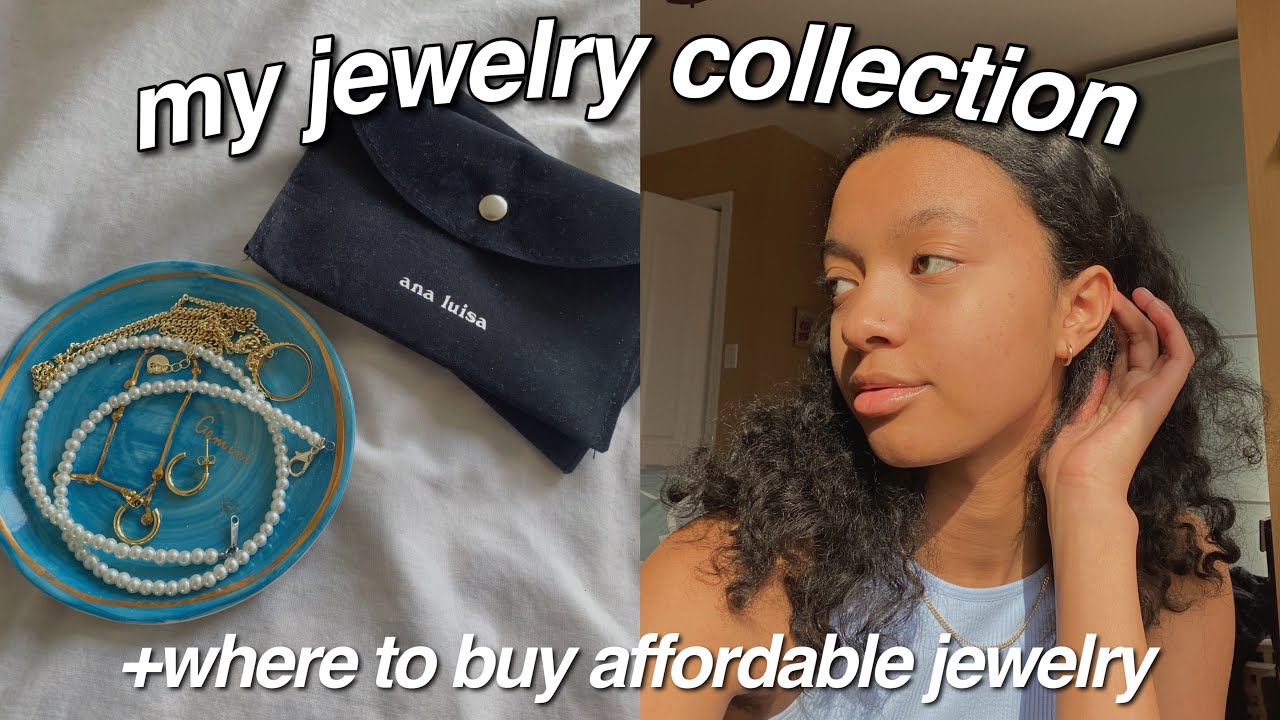 my jewelry collection! where to buy affordable and cute jewelry! YouTube