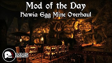 Morrowind Mod of the Day - Hawia Egg Mine Overhaul Showcase