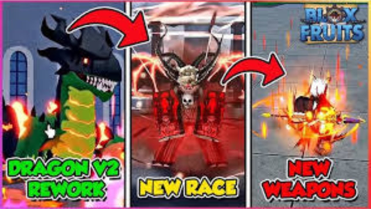 Blox Fruits ALL Changes in *UPDATE* 24 Dragon Rework Update + More ...