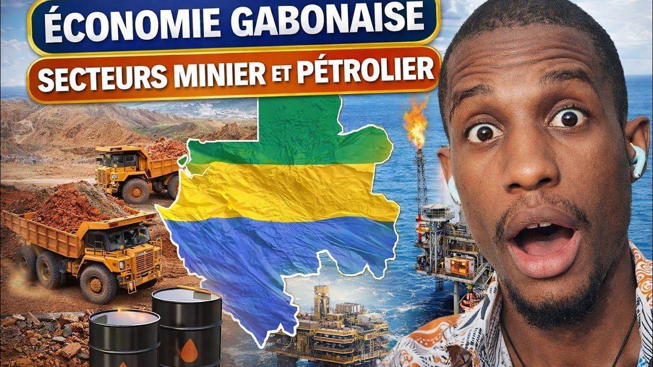 LES SECTEURS MINIER💎 ET PÉTROLIER🛢 DANS L'ECONOMIE GABONAISE.💰📈🇬🇦