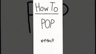 How To: POP Effect On #flipaclip | #tutorial #effect #flipacliptutorial #animation