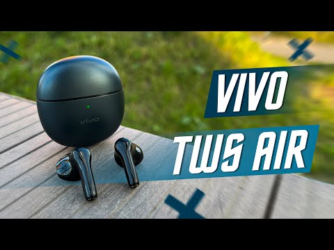 39 $ ЗА ОЖИДАЕМЫЙ ТОП 🔥 БЕСПРОВОДНЫЕ НАУШНИКИ VIVO TWS AIR ВКЛАДЫШИ С ОТЛИЧНЫМ ЗВУКОМ IP54 BT 5.2