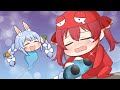 Captain Marine Gently Talks to What-Used-to-be-Pekora [Hololive Animation / Eng Sub]