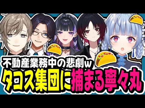 【#MADTOWN】不動産業務中の悲劇/タコス集団に囲まれて仲間を売る寧々丸ww【寧々丸/切り抜き】