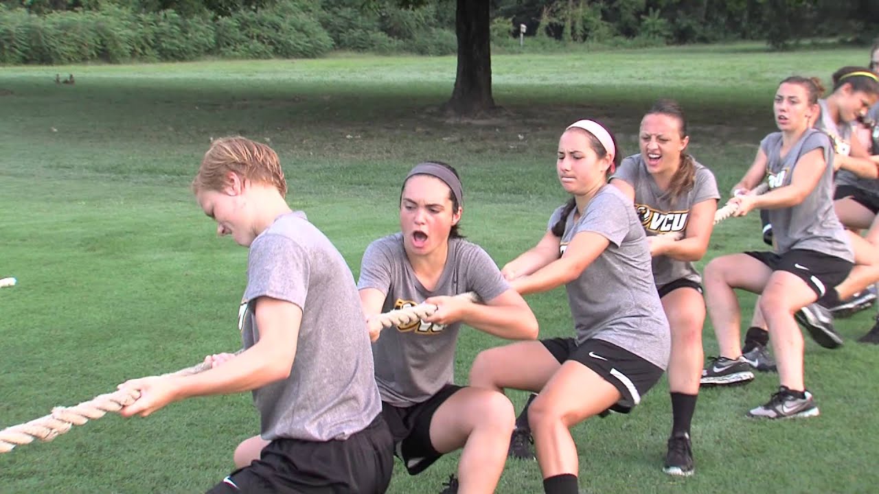 VCU Women's Soccer SEAL TEAM PT Training YouTube