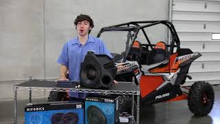 Hifonics Polaris RZR Tuned Audio Package 500 Watt RZR Specific Subwoofer System (Part HIF-SUBSYS-1)