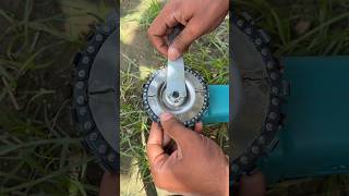 Tutorial on installing the engraving and polishing chain saw disc. Have you learned it? #carving
