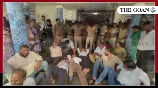 Smart meter row: Protestors stopped at Vidyut Bhavan entrance