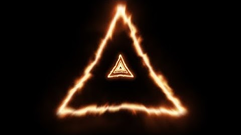 Triangle Tunnel VJ Loop | Motion Graphics - Videohive template