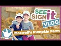 Learn How to Sign Fall Signs - See it Sign it VLOG (ASL)