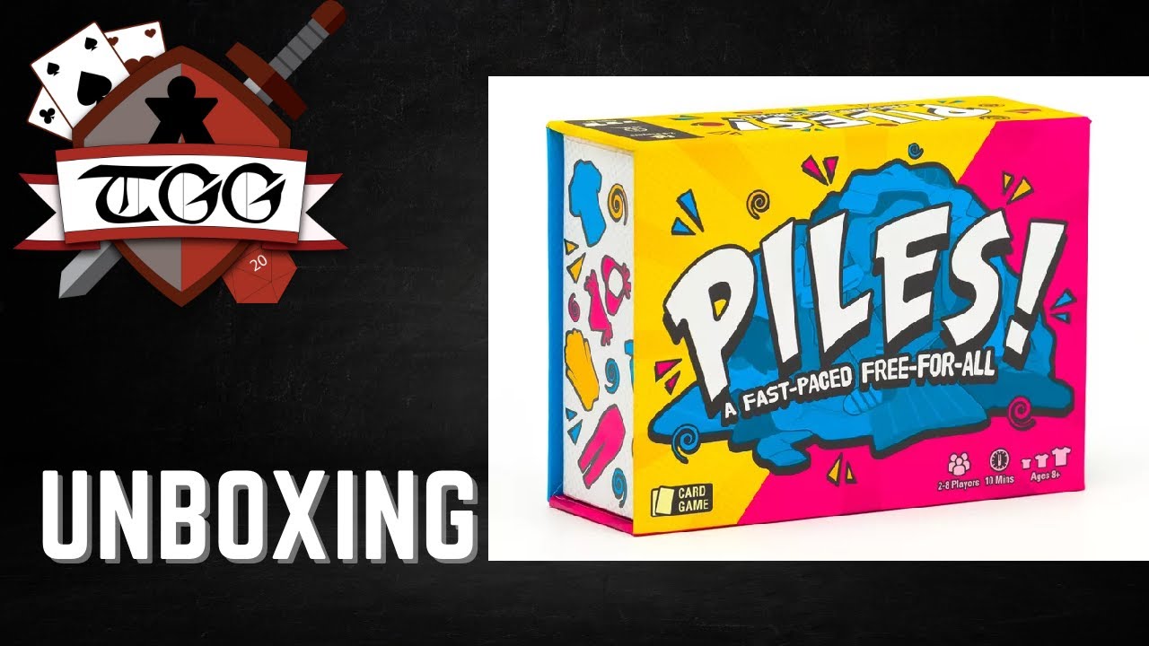 Piles! Board Game Unboxing 