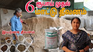 🔥 6 ரூபாய் முதல் மாட்டு தீவனம் இயற்கை தீவனம்  💢 குறைந்த விலையில் // mattu theevanam  #pannaiveedu