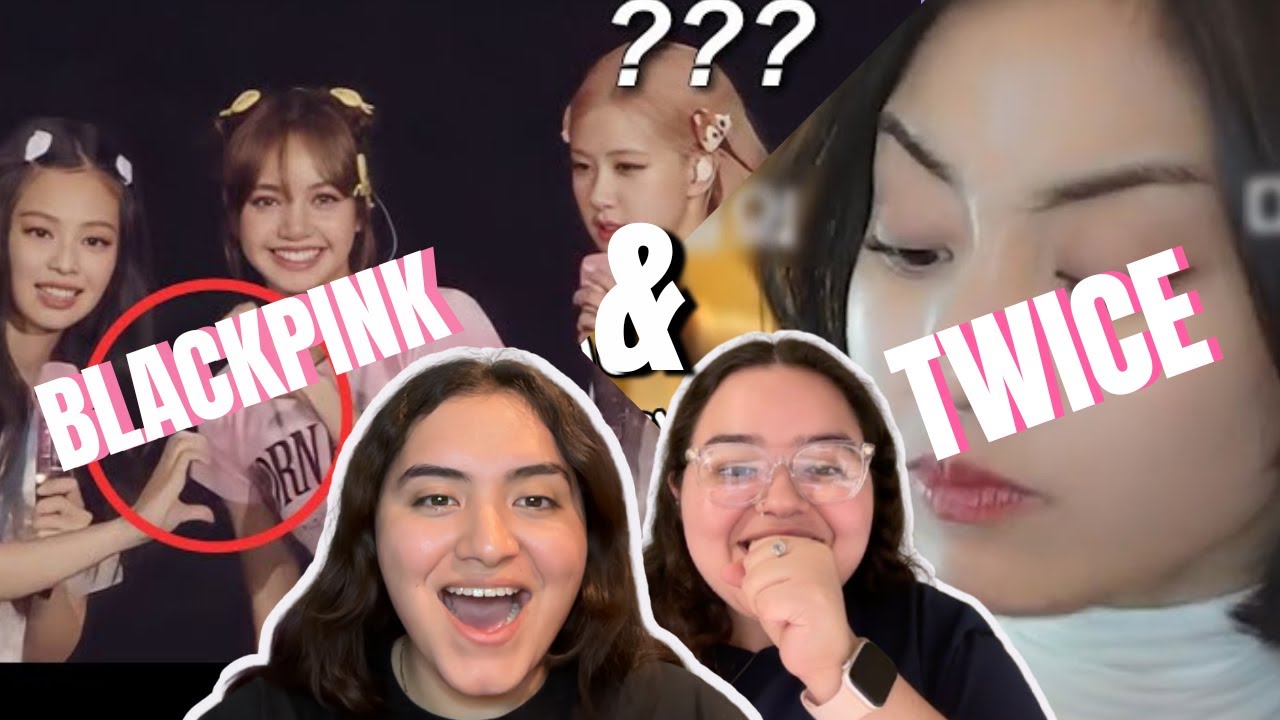 Фанаты Blackpink реагируют на смешные моменты с участием Blackpink и Twice 😂