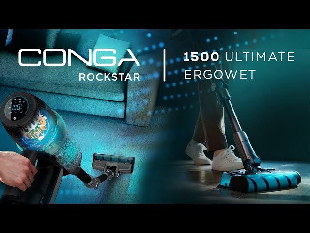 Digital motor vacuum Conga Rockstar 1500 Ultimate ErgoWet 