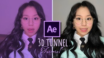 3d Tunnel Tutorial-(EASY)/ After Effects