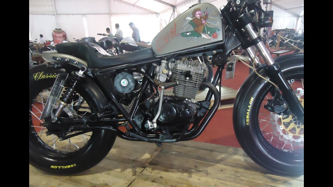 Bratstyle Bobber Honda Tiger Custom Cafe Racer Youtube