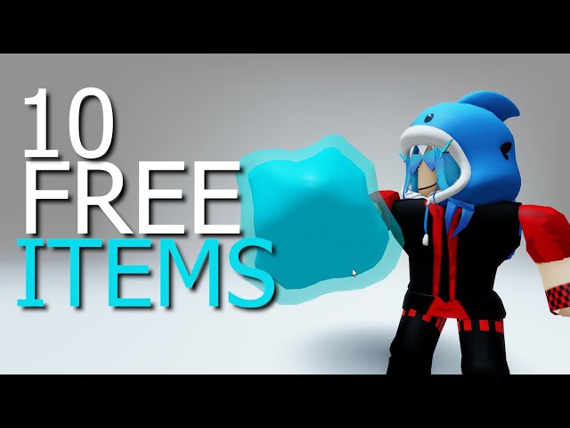 10 FREE BLUE ITEMS ROBLOX! 😱😳 (2023) 