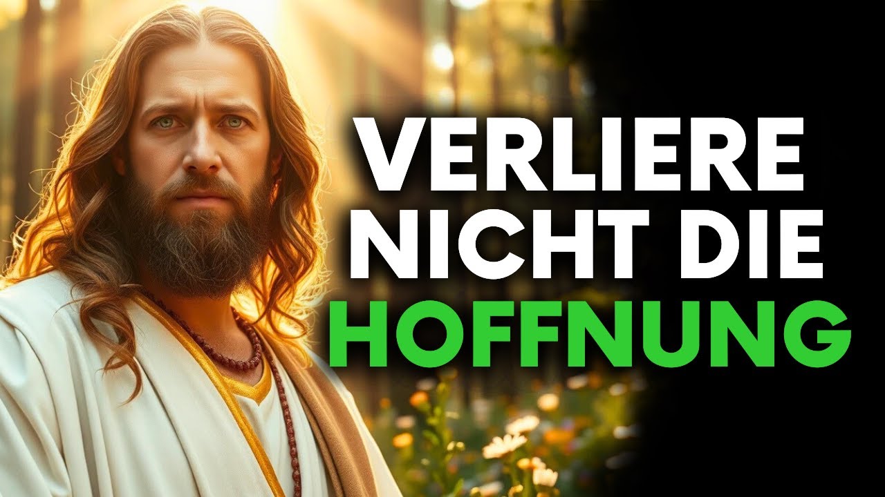 Verliere nicht die Hoffnung – Gott hat bereits den Weg vorbereitet, bevor du fragst.