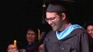 Binghamton University Commencement Spring 2014 -  Jacob Hammond "Show Gratitude"