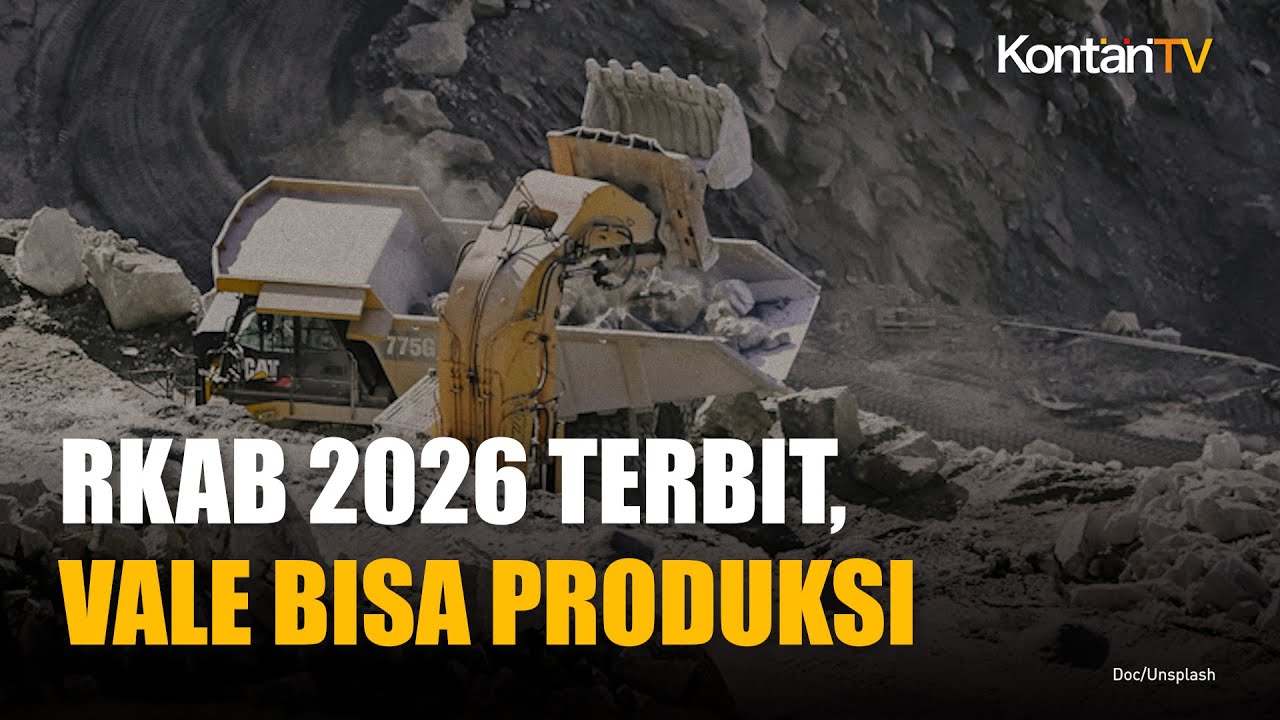 Kementerian ESDM Klaim RKAB 2026 Vale (INCO) Bakal Terbit Malam Ini