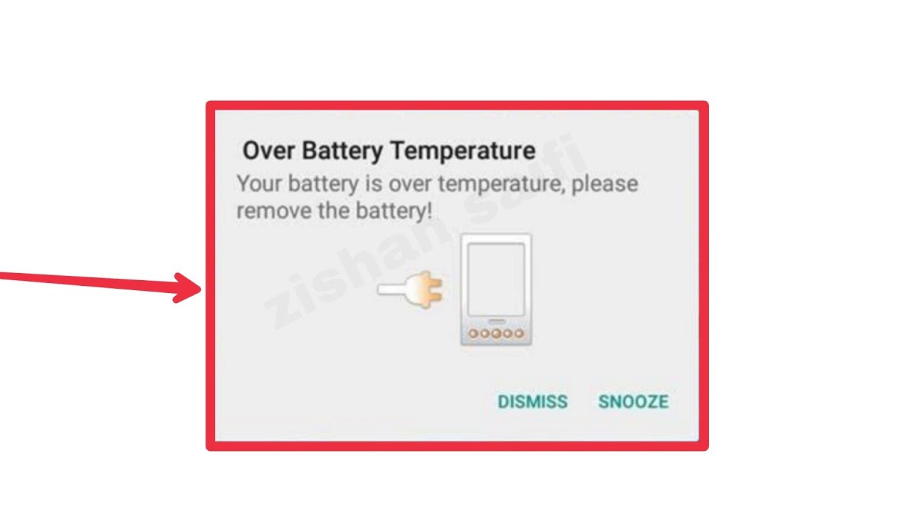 Fix Over Battery Temperature Your battery is over temperature, please remove  battery Problem Android - YouTube