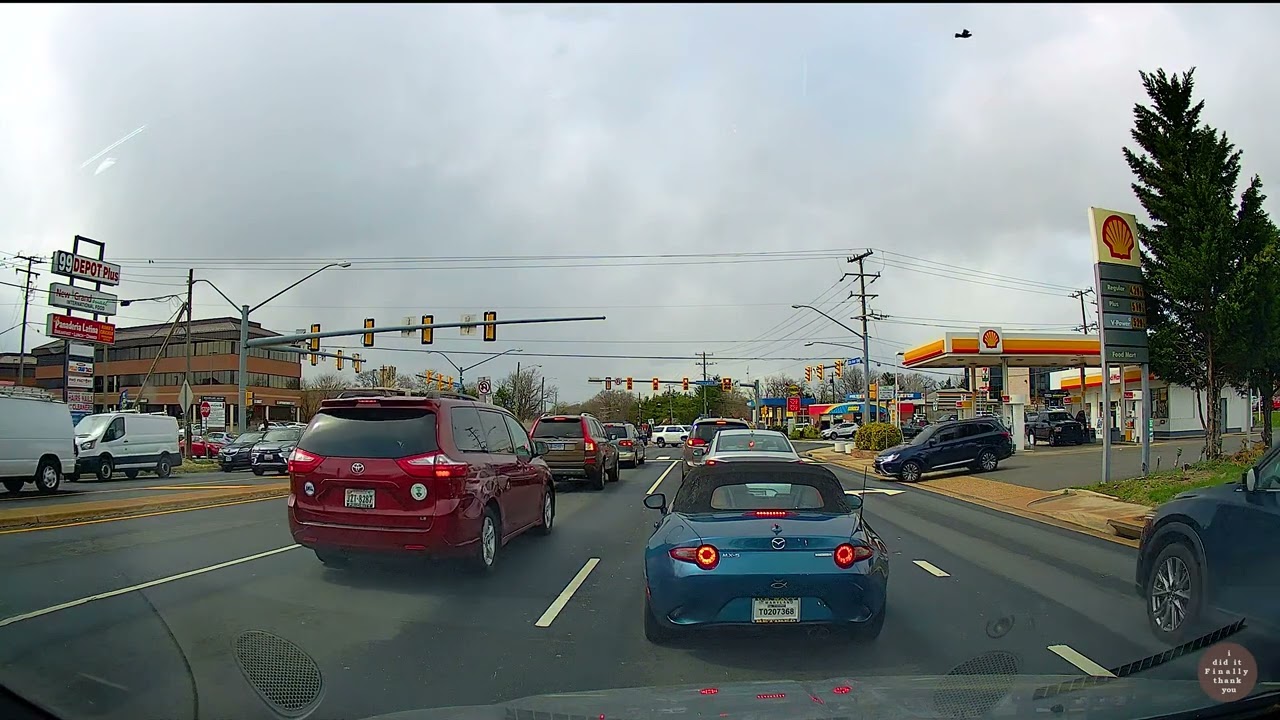 [4K] Driving from Arlington, Virginia to Annandale, Virginia - Virtual Drive Tour