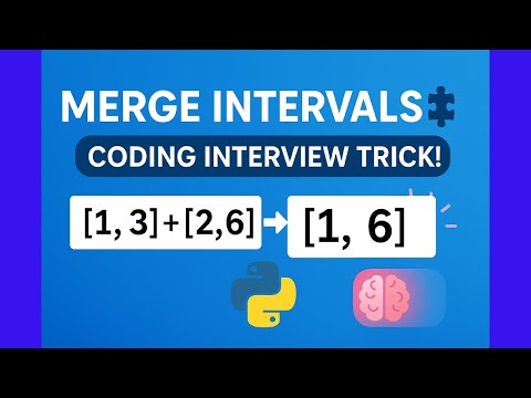 Merge Overlapping Intervals in Python