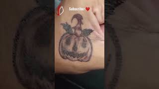 Halloween Drawing 🎃 Scary Pumpkin