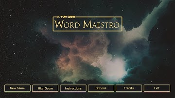 iGraphics Project - Word Maestro (2D Game) - CSE1200 Software Development I - AUST CSE 1.2 Extern46