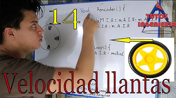 🚗 Medición de la VELOCIDAD de las llantas en ARDUINO con ENCODERS (Vídeo #14)  〽️