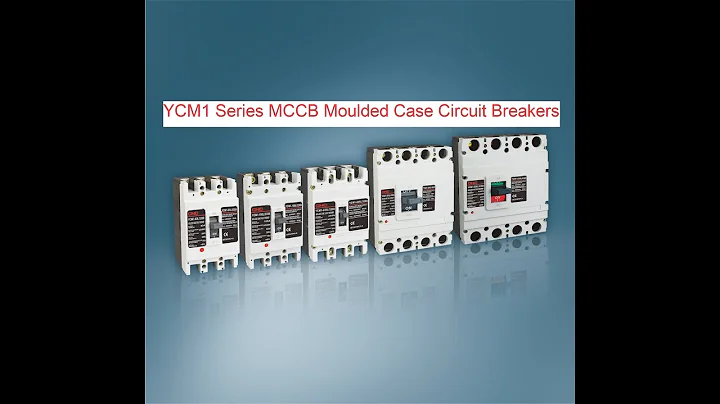 MCCB Moulded Case Circuit Breakers display