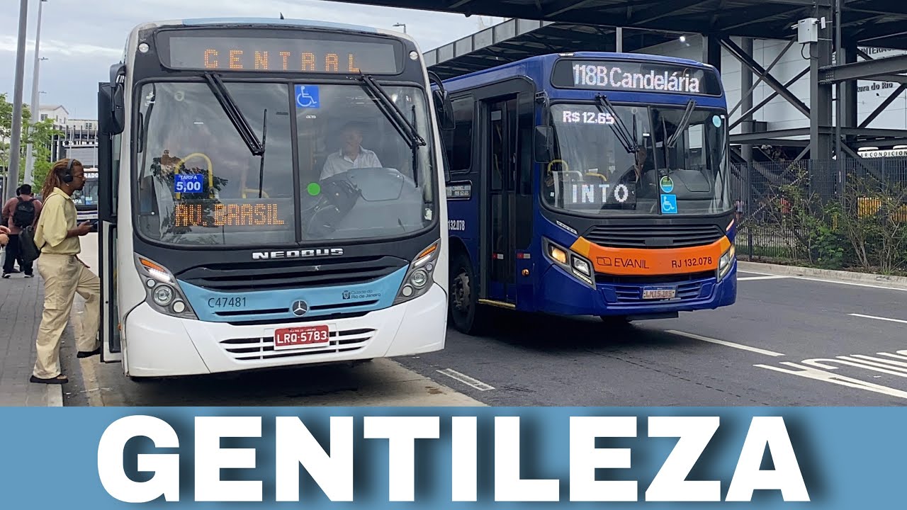 Gentileza (pt2) - RJ - Movimentação de ônibus #155
