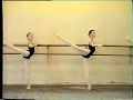 Vaganova Ballet Academy, 1994 - ballet grade 3 exam, the barre