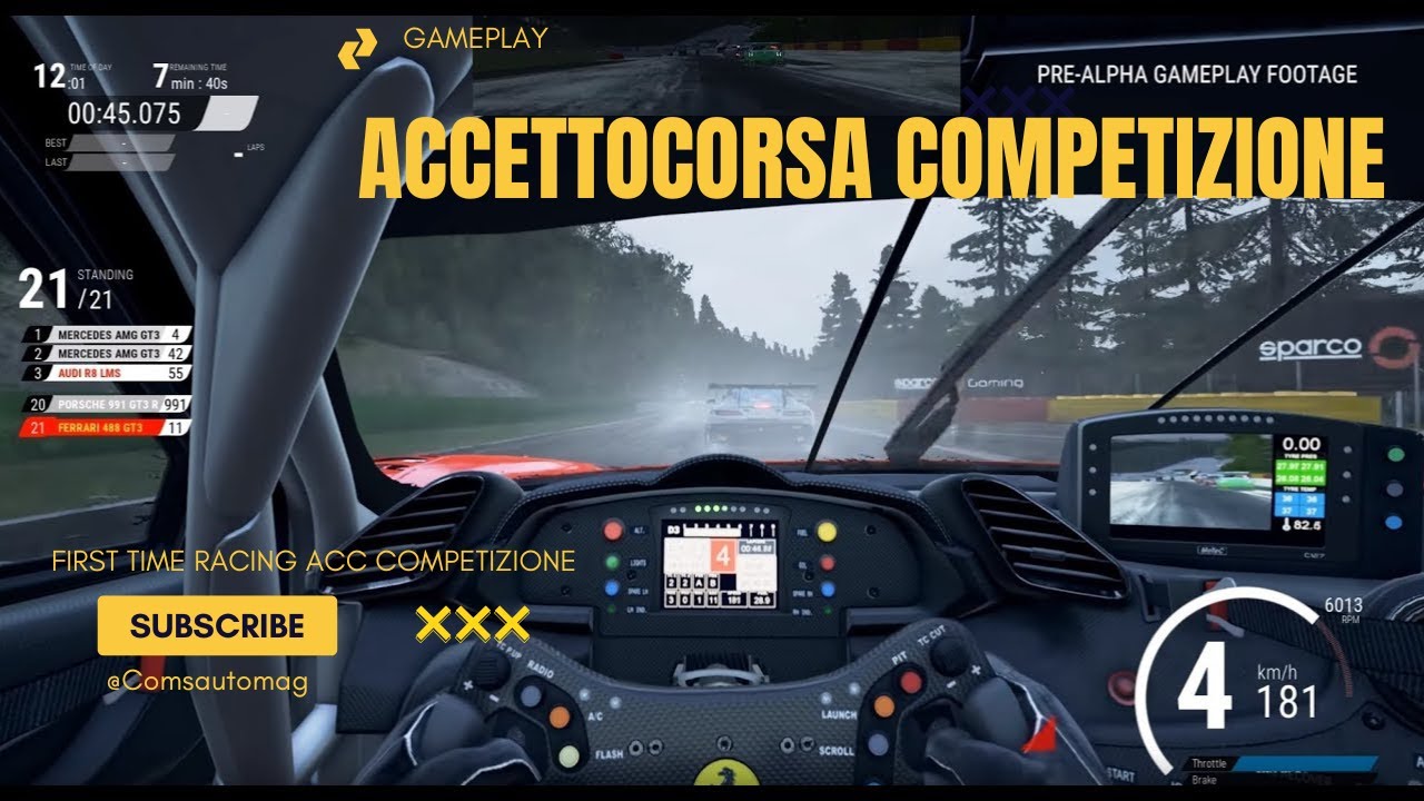 Beginning LFM ACC P1 Competizione Racing in 2024 Practice Circuit de Barcelona -Catalunya Part  48