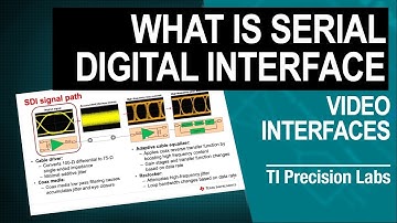What is serial digital interface (SDI)?