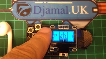 Hat Trick (1987) [Atari 7800]  ATtiny85 - based Game Console