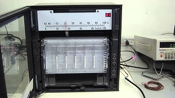 YOKOGAWA μRS1800 Industrial use chart recorder  動作確認