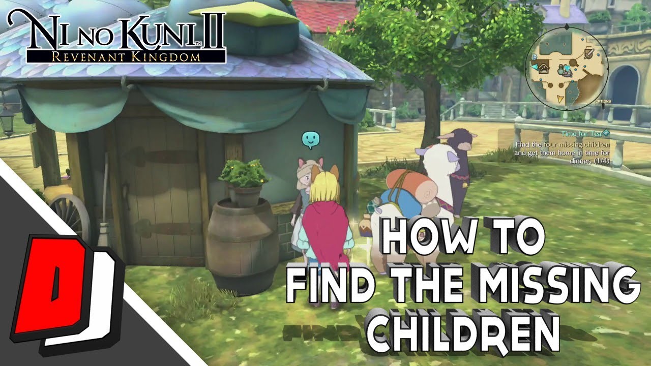 Ni No Kuni II - Revenant Kingdom - FINDING THE CHILDREN!! (QUEST